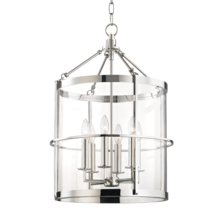 Hudson Valley BKO201-PN - 6 LIGHT LARGE PENDANT