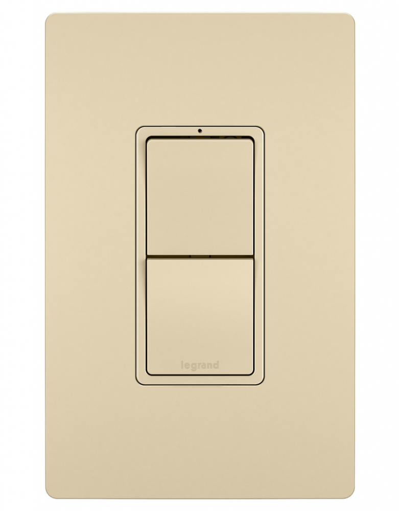 radiant® Two Single Pole/3-Way Switches, Ivory