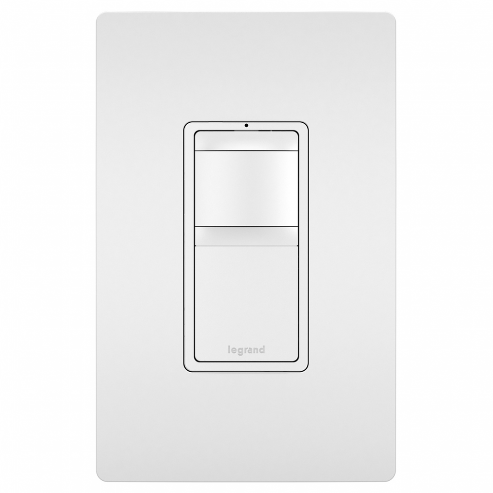 radiant? Single-Pole 3-Way Vacancy Sensor, White