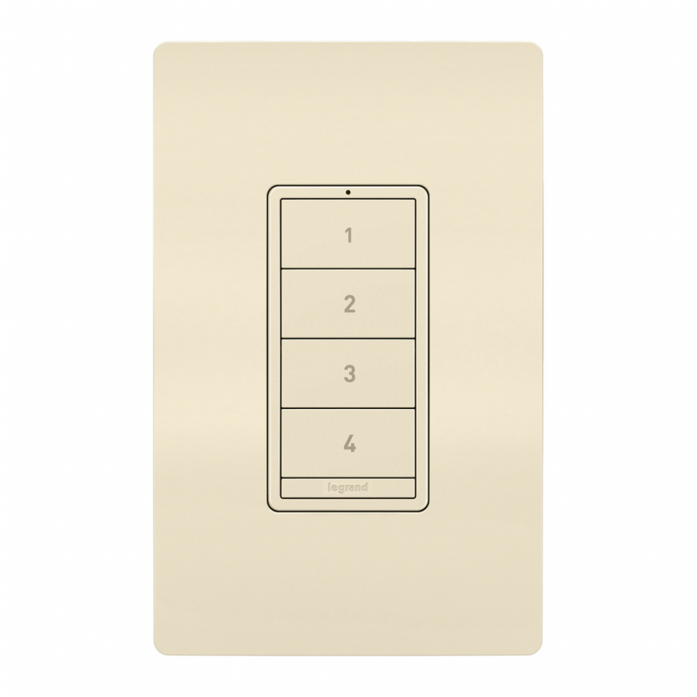 radiant® Wireless Smart Scene Controller with Netatmo, Light Almond