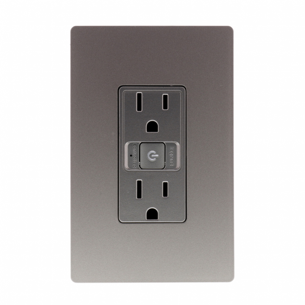 radiant? Smart Outlet, Wi-Fi, Nickel