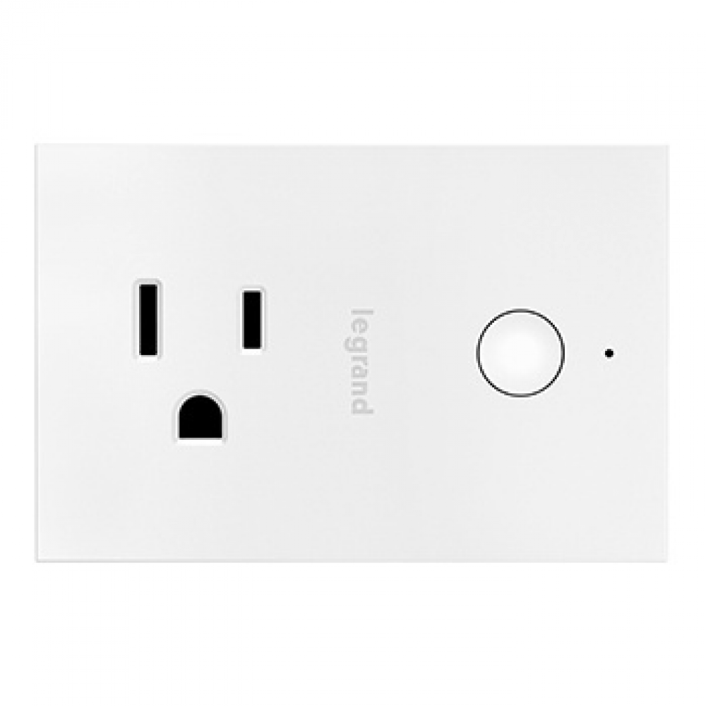 radiant? Smart Plug-In Switch with Wi-Fi, White