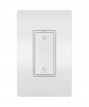 Legrand Radiant WNRL43WH - Sleep/Wake Wireless Smart Switch with Netatmo, White