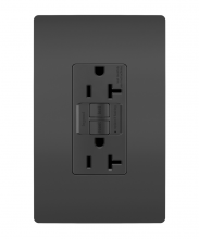 Legrand Radiant 2097BKCCD12 - radiant? 20A Duplex Self-Test GFCI Receptacles with SafeLock? Protection, Black (12 pack)