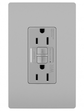 Legrand Radiant 1597TRWRGRYCCD4 - radiant? Spec Grade 15A Weather Resistant Self Test GFCI Receptacle, Gray (4 pack)