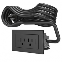 Legrand Radiant RD2RBK10 - RADIANT FPC 2OL BLACK 10FT CORD