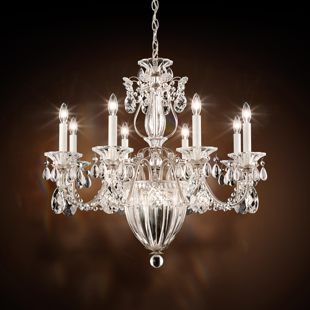 Bagatelle 11 Light 120V Chandelier in Heirloom Gold with Clear Radiance Crystal