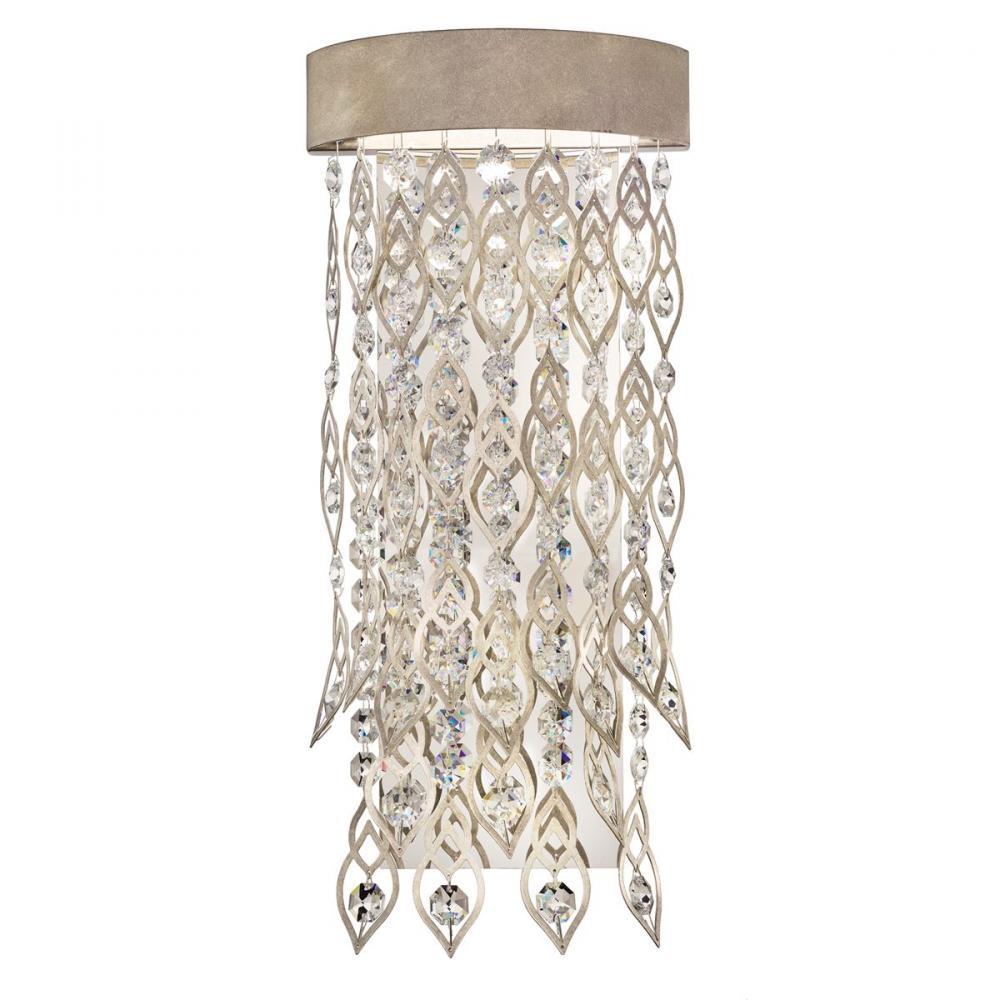 Pavona 18in 120/277V Wall Sconce in Heirloom Gold with Clear Radiance Crystal