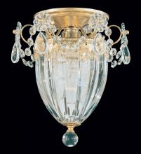 Schonbek 1870 1239-40R - Bagatelle 1 Light 120V Semi-Flush Mount in Polished Silver with Clear Radiance Crystal