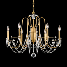 Schonbek 1870 AR1006N-211O - Esmery 6 Light 120V Chandelier in Aurelia with Clear Optic Crystal