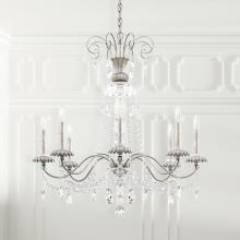 Schonbek 1870 AT1008N-22H - Helenia 8 Light 120V Chandelier in Heirloom Gold with Heritage Handcut Crystal