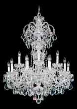 Schonbek 1870 6814-211H - Olde World 15 Light 120V Chandelier in Aurelia with Heritage Handcut Crystal