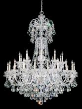 Schonbek 1870 6816-40R - Olde World 35 Light 120V Chandelier in Polished Silver with Radiance Crystal