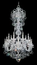 Schonbek 1870 6817-211H - Olde World 14 Light 120V Chandelier in Aurelia with Heritage Handcut Crystal