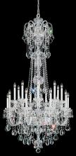 Schonbek 1870 6818-211H - Olde World 23 Light 120V Chandelier in Aurelia with Heritage Handcut Crystal