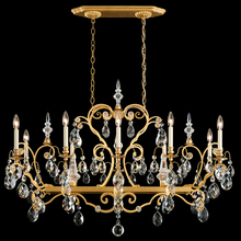 Schonbek 1870 3795N-23S - Renaissance 12 Light 120V Chandelier in Etruscan Gold with Crystals from Swarovski®