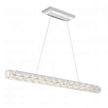 Schonbek 1870 S2643-401R - Verve LED 43in 120/277V Linear Pendant in Polished Stainless Steel with Clear Radiance Crystal