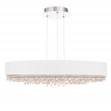 Schonbek 1870 S6329-401RW1 - Eclyptix LED 29IN 3000K/3500K/4000K 120V Pendant in Polished Stainless Steel with Radiance Wavy Cr