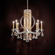 Schonbek 1870 RS8308N-401R - Siena 8 Light 120V Chandelier in Polished Stainless Steel with Clear Radiance Crystal