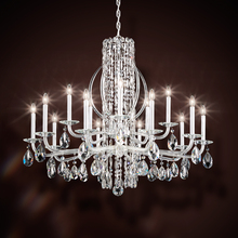 Schonbek 1870 RS8315N-06H - Siena 15 Light 120V Chandelier in White with Heritage Handcut Crystal