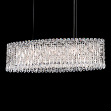Schonbek 1870 RS8340N-06R - Sarella 12 Light 120V Linear Pendant in White with Clear Radiance Crystal