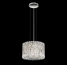 Schonbek 1870 RS8345N-401R - Sarella 8 Light 120V Pendant in Polished Stainless Steel with Radiance Crystal