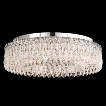 Schonbek 1870 RS8347N-48R - Sarella 12 Light 120V Flush Mount in Antique Silver with Radiance Crystal