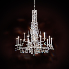 Schonbek 1870 RS8415N-06R - Siena 17 Light 120V Chandelier in White with Radiance Crystal