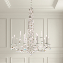 Schonbek 1870 RS84151N-06R - Siena 17 Light 120V Chandelier (No Spikes) in White with Clear Radiance Crystal