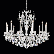 Schonbek 1870 ST1849N-40S - Sonatina 12 Light 120V Chandelier in Polished Silver with Crystals from Swarovski®