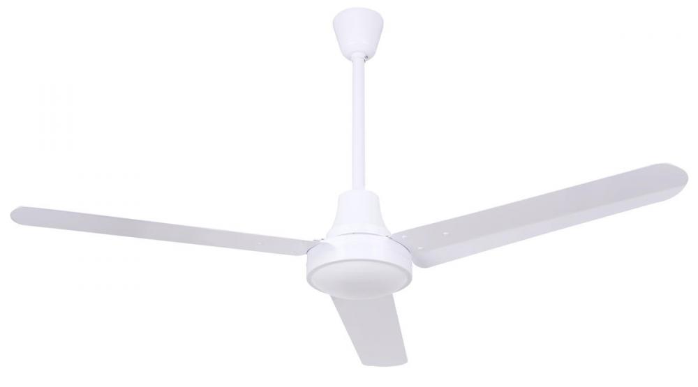 48" White High-Performance DC Industrial Fan