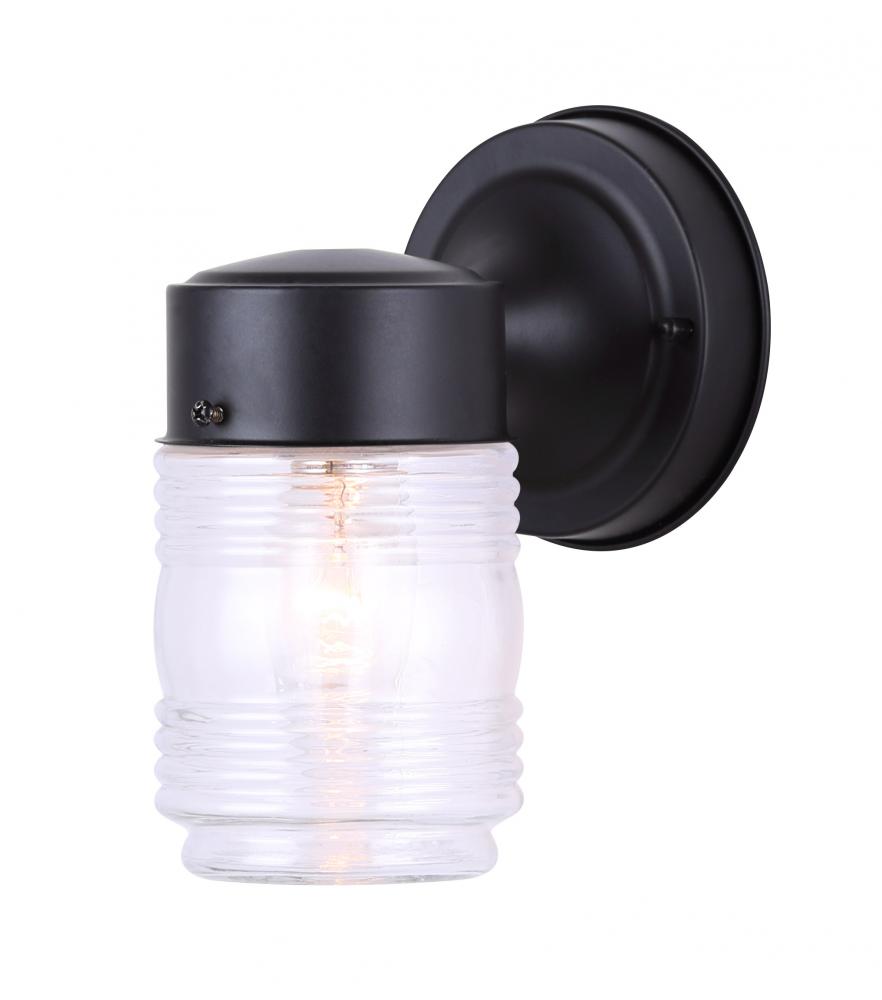 Outdoor, 1 Bulb Outdoor, Clear Glass, 60W Type A or B