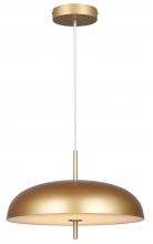 Canarm LPL287A01PGD - KELVIN, PGD Color, 1 Lt LED Cord Pendant, Opal, 36W LED (Int.), Dimm., 1400 lm, 3/4/5000K 3CCT