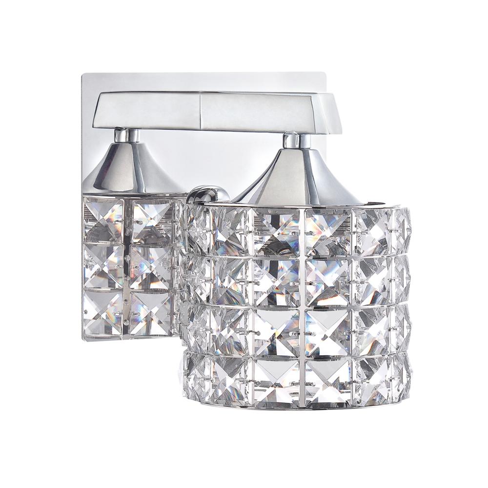 1 LIGHT VANITY - ROUND SHADE