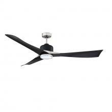 Kendal AC31462-BLK/SN - 62" ADJ. CCT LED CEILING FAN - DC MOTOR