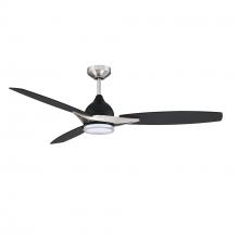 Kendal AC31656-BLK/SN - 56" ADJ. CCT LED CEILING FAN - DC MOTOR