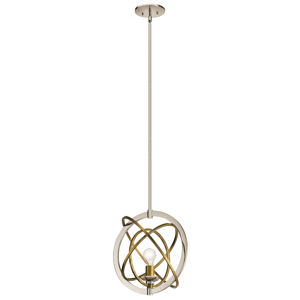 Ibis Small Pendant Polished Nickel