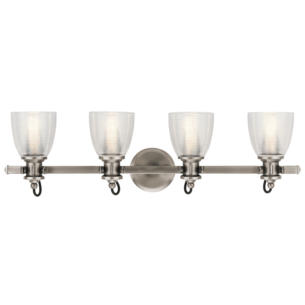 Flagship™ 4 Light Vanity Light Classic Pewter