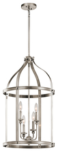 Kichler 43107CLP - Large Foyer Pendant 4Lt