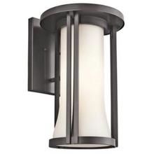 Kichler 49283AZ - One Light Architectural Bronze Wall Lantern