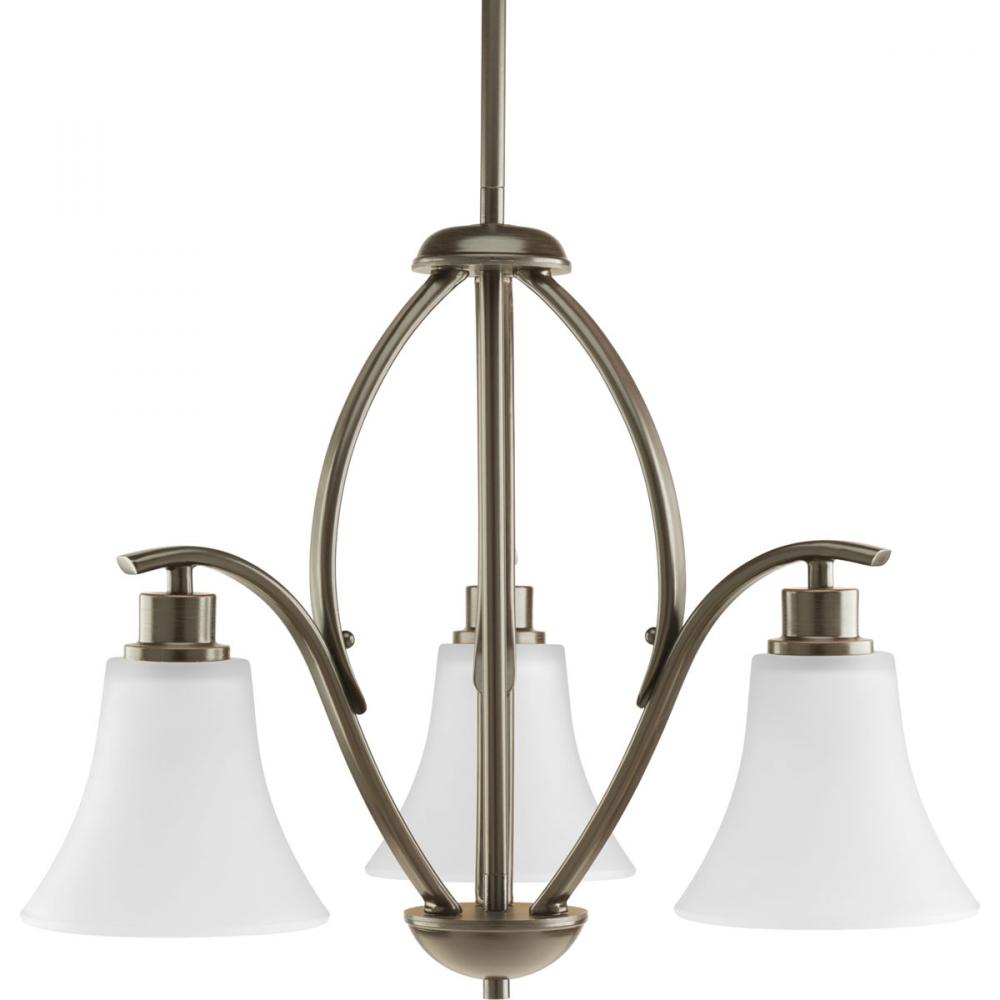 P4489-20W 3-100W MED CHANDELIER