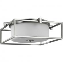 Progress P350171-009 - P350171-009 2-100W MED FLUSH MOUNT