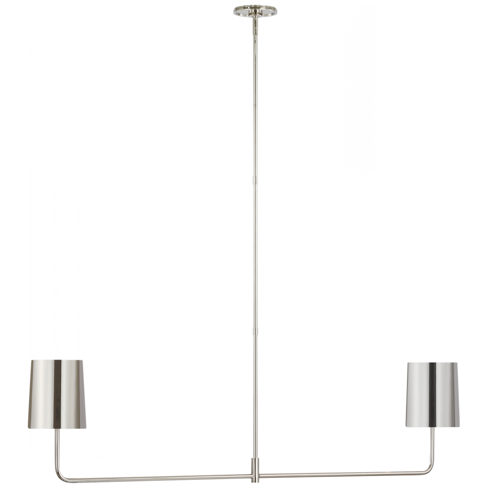 Go Lightly 54" Two Light Linear Chandelier