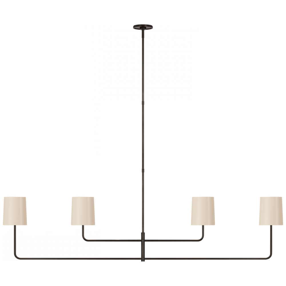 Go Lightly 70" Four Light Linear Chandelier