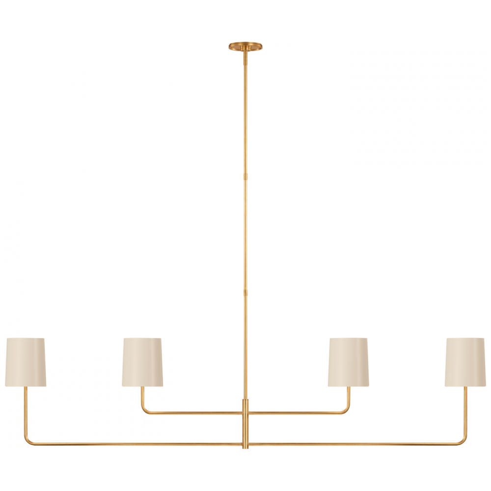 Go Lightly 70" Four Light Linear Chandelier