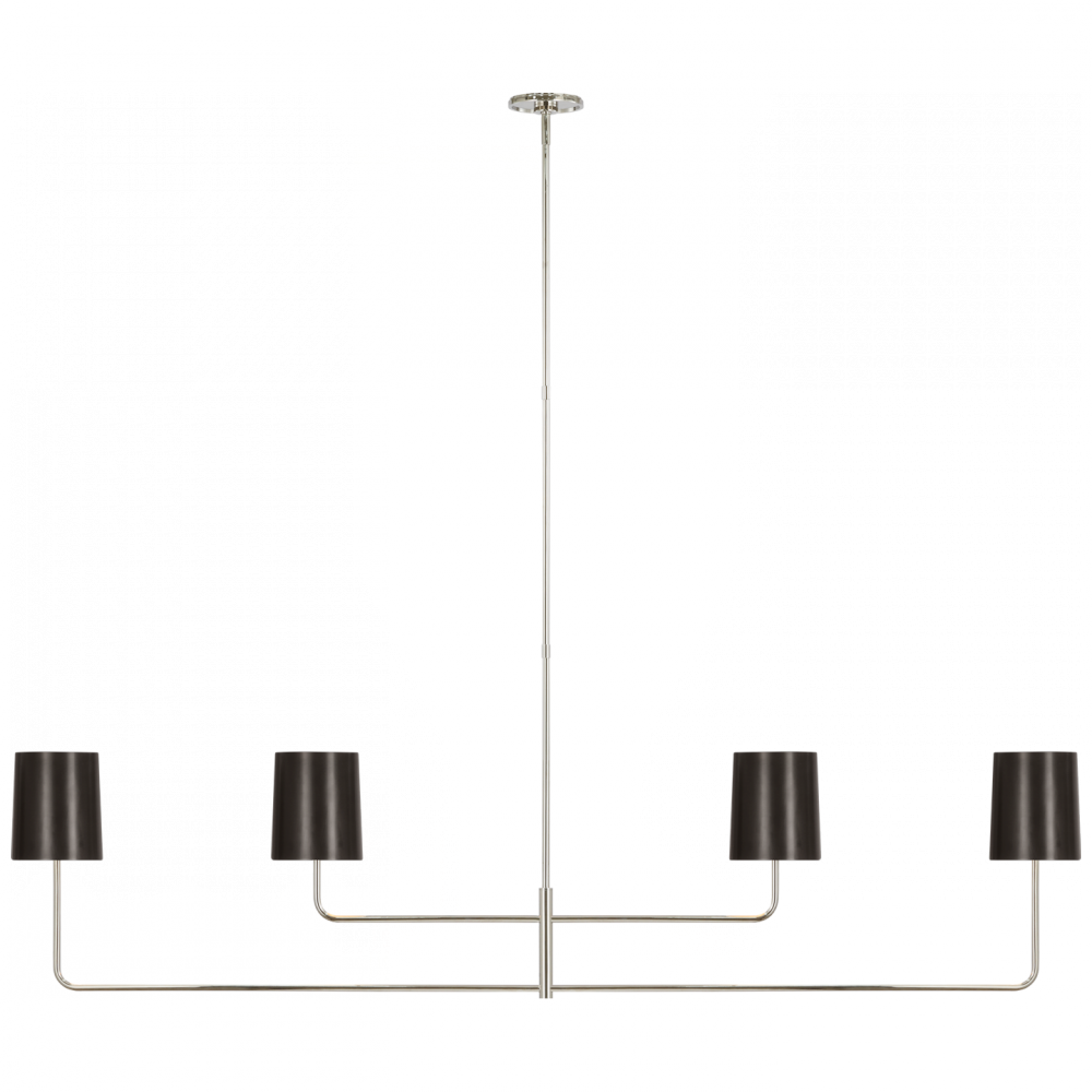 Go Lightly 70" Four Light Linear Chandelier
