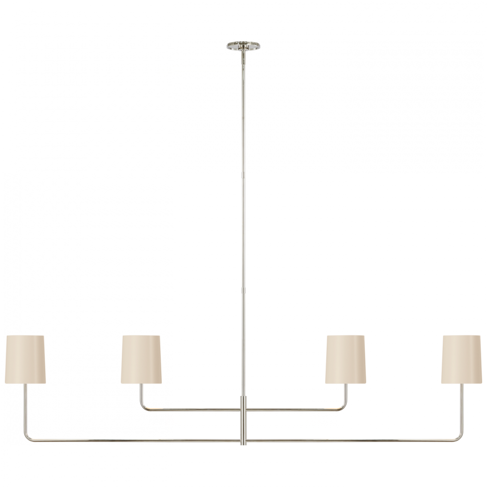 Go Lightly 70" Four Light Linear Chandelier