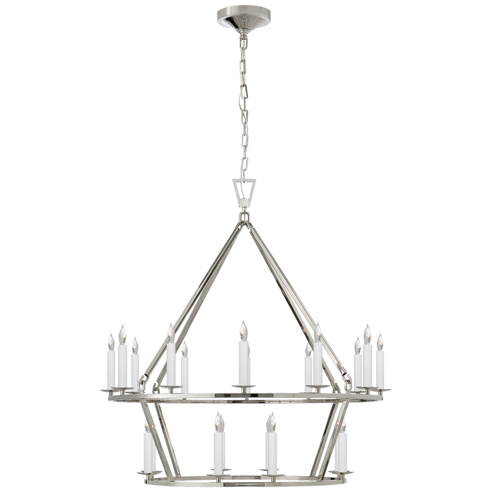 Darlana Medium Two-Tier Chandelier