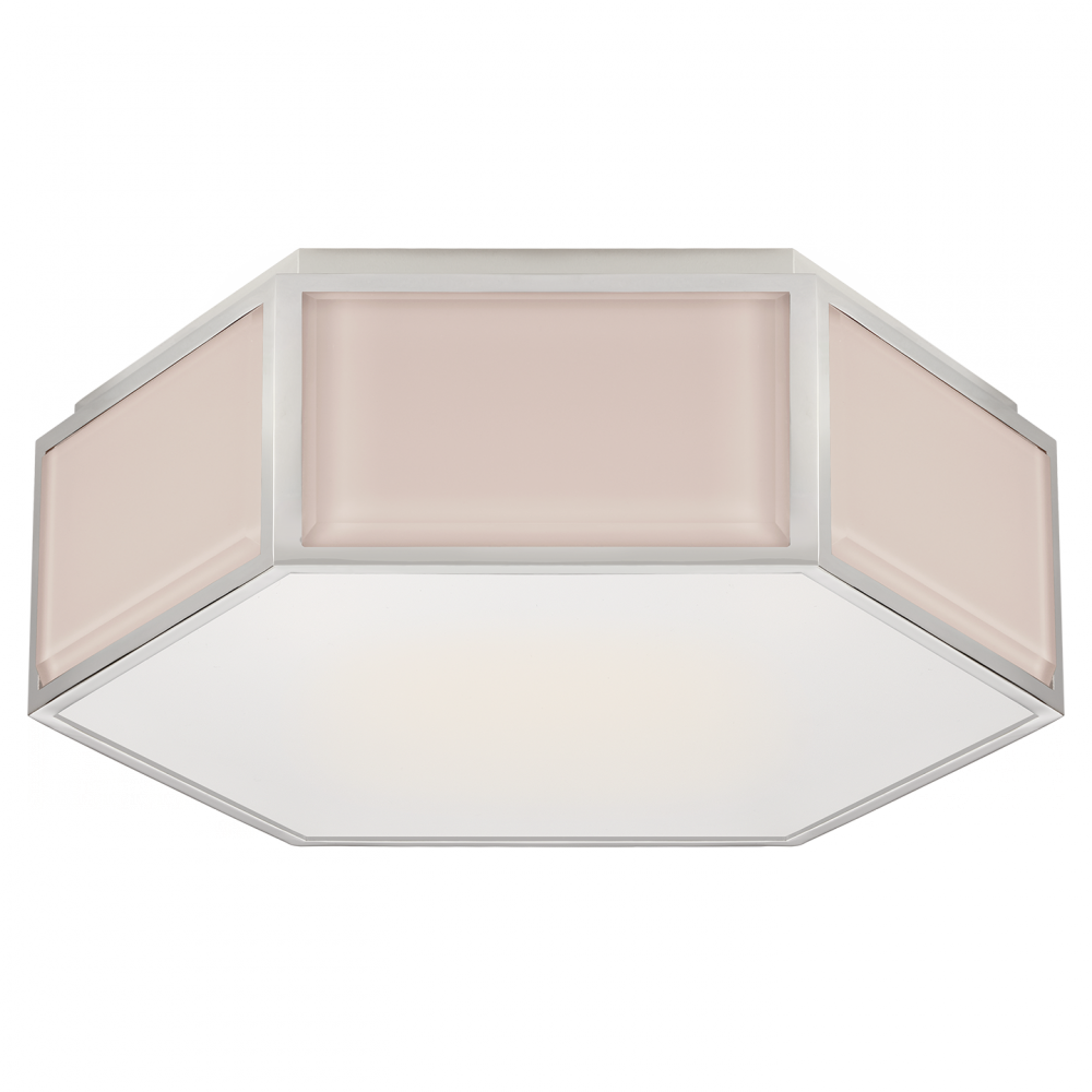 Bradford Small Hexagonal Flush Mount