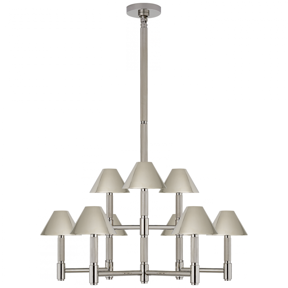 Barrett Medium Knurled Chandelier